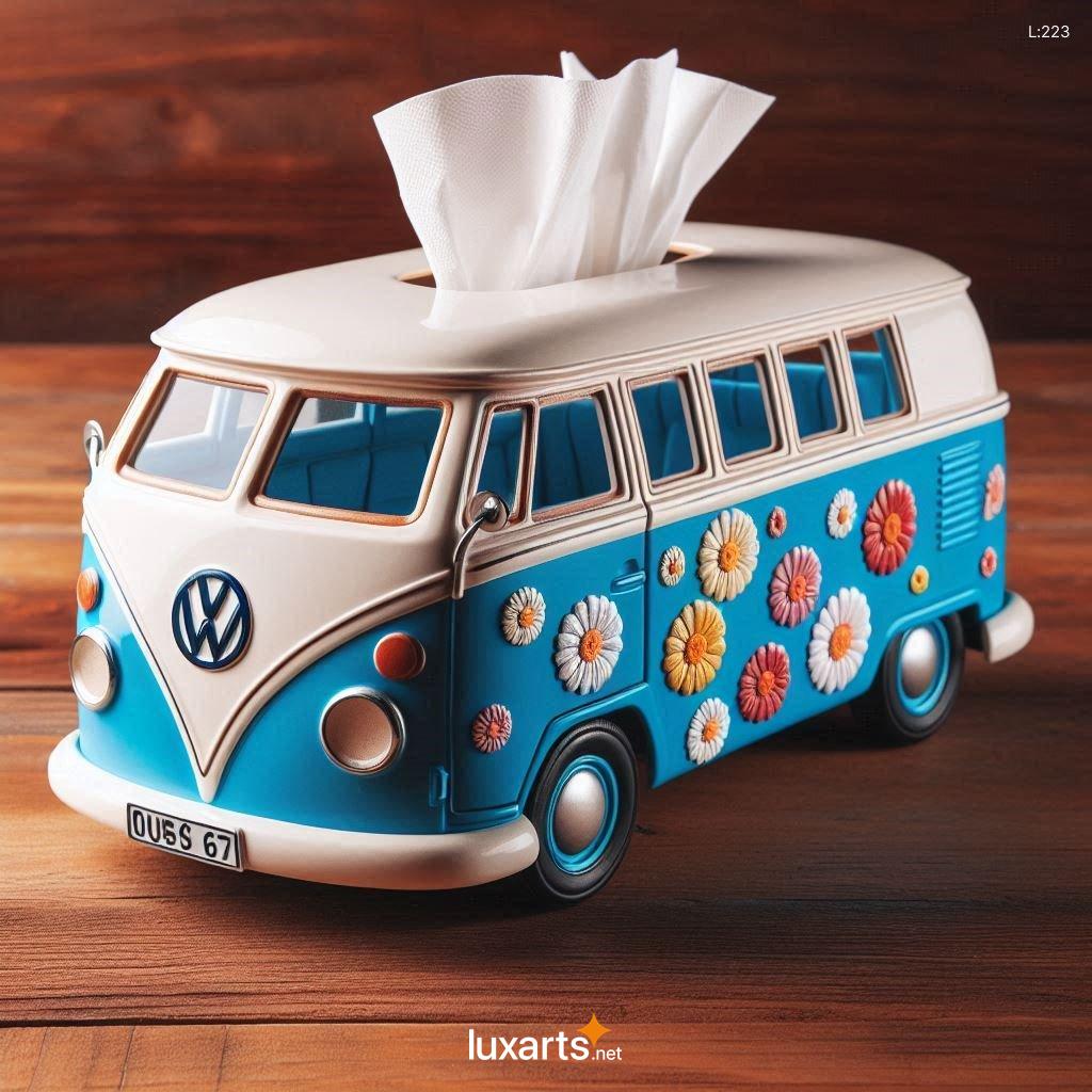 Creative Volkswagen Bus Shaped Tissue Box: A Fun and Functional Addition to Your Home volkswagen bus shaped tissue box 1