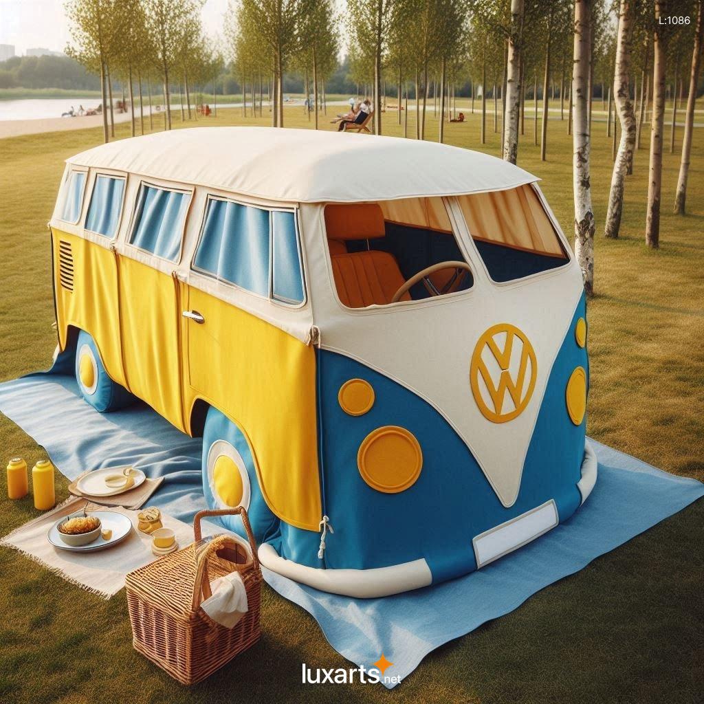 Volkswagen Bus Shaped Tent: Unleash Your Inner Camper with Creative Design volkswagen bus tent 10