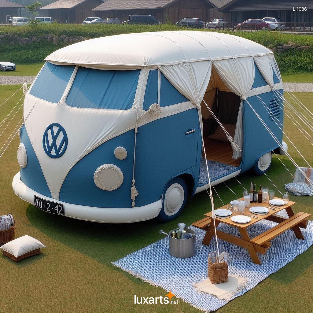 Volkswagen Bus Shaped Tent: Unleash Your Inner Camper with Creative Design volkswagen bus tent 2