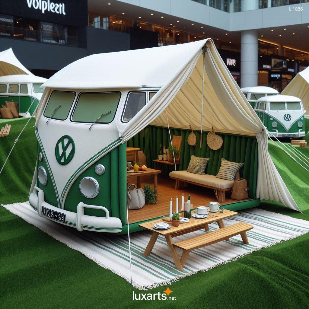 Volkswagen Bus Shaped Tent: Unleash Your Inner Camper with Creative Design volkswagen bus tent 7