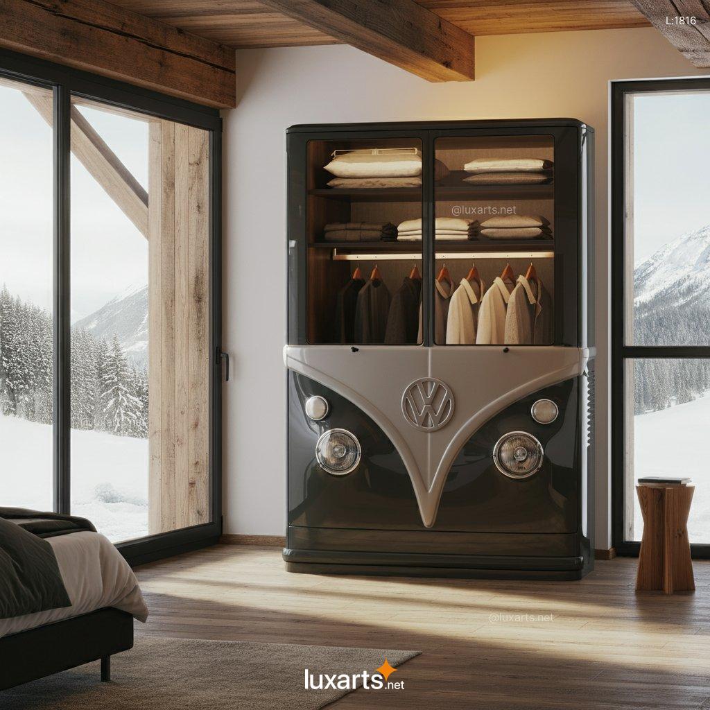 Roll in Style: Volkswagen Bus Inspired Wardrobe for Retro-Chic Bedrooms volkswagen bus wadrobe 16