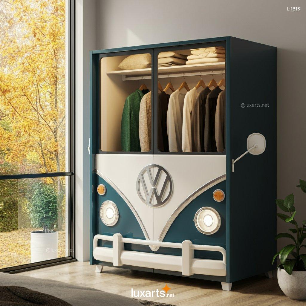 Roll in Style: Volkswagen Bus Inspired Wardrobe for Retro-Chic Bedrooms volkswagen bus wadrobe 17