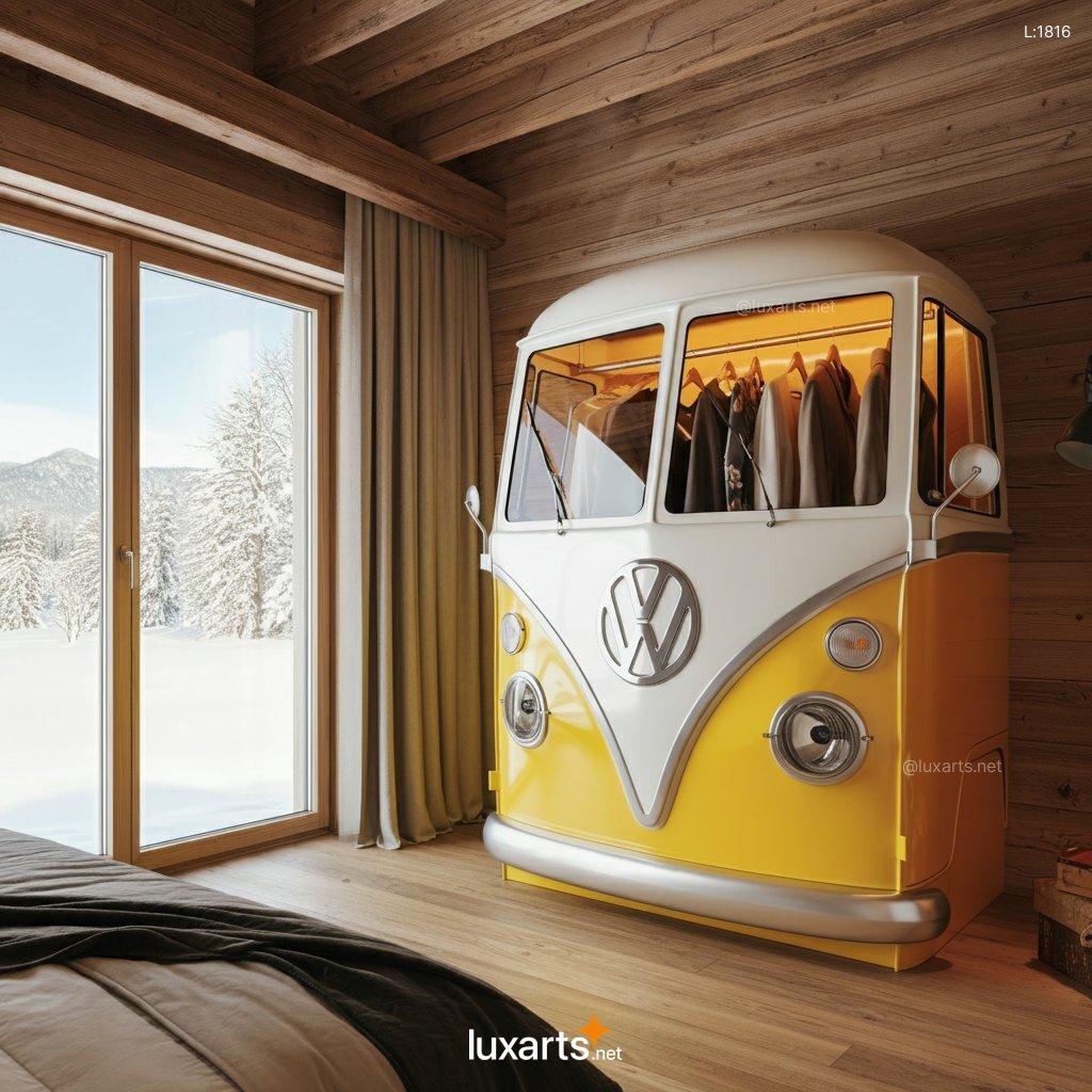 Roll in Style: Volkswagen Bus Inspired Wardrobe for Retro-Chic Bedrooms volkswagen bus wadrobe 29