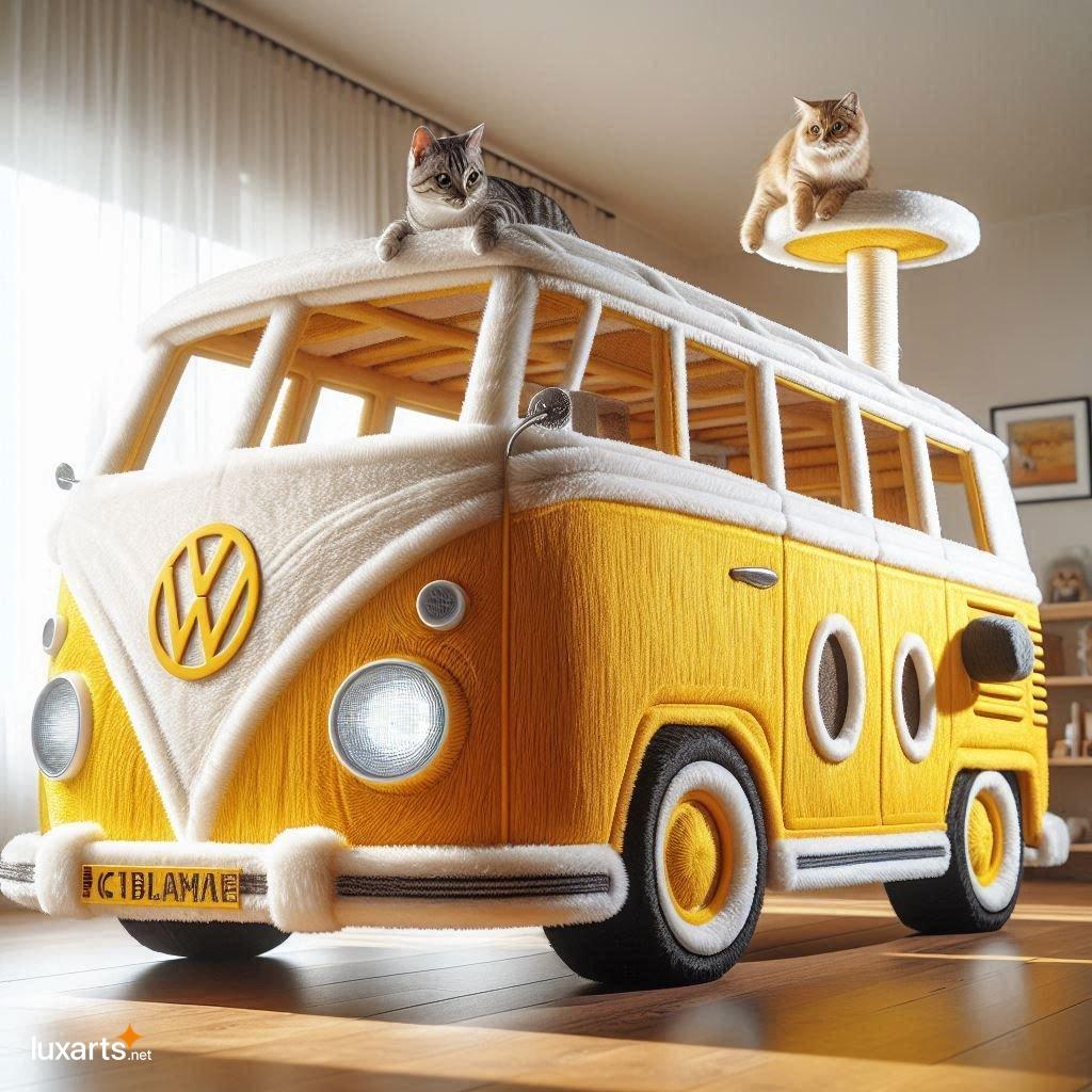 VW Bus Cat Tree: A Retro-Inspired Paradise for Your Feline Friend vw bus cat tree 10