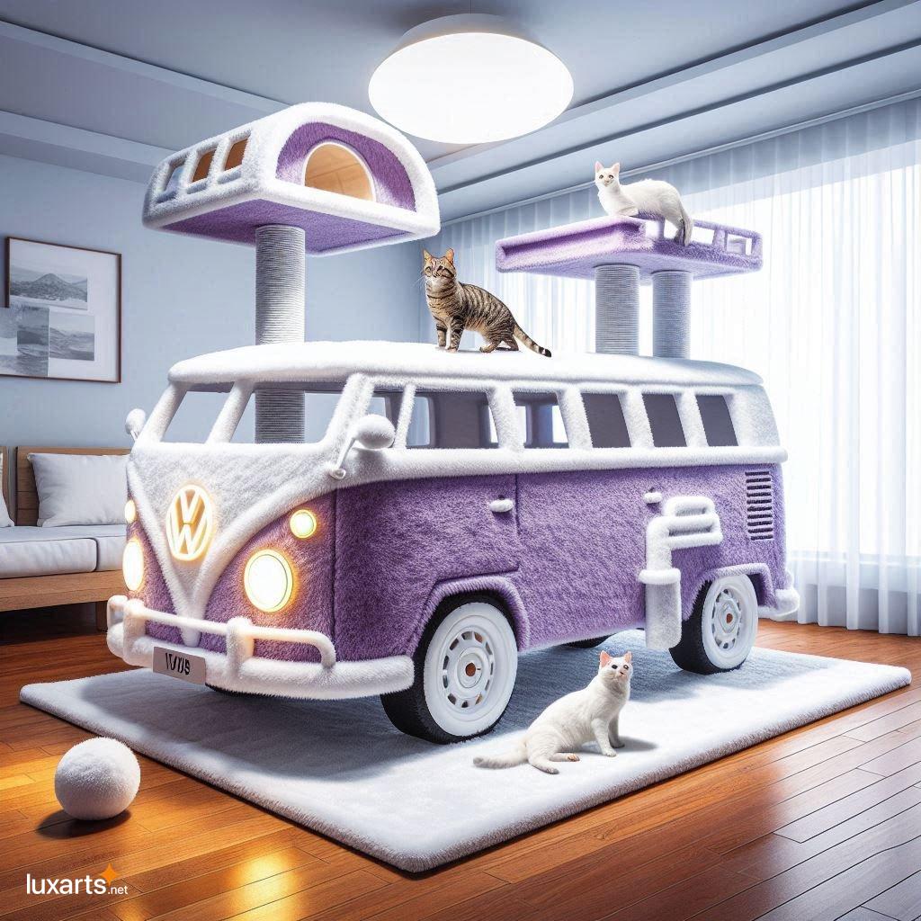 VW Bus Cat Tree: A Retro-Inspired Paradise for Your Feline Friend vw bus cat tree 11