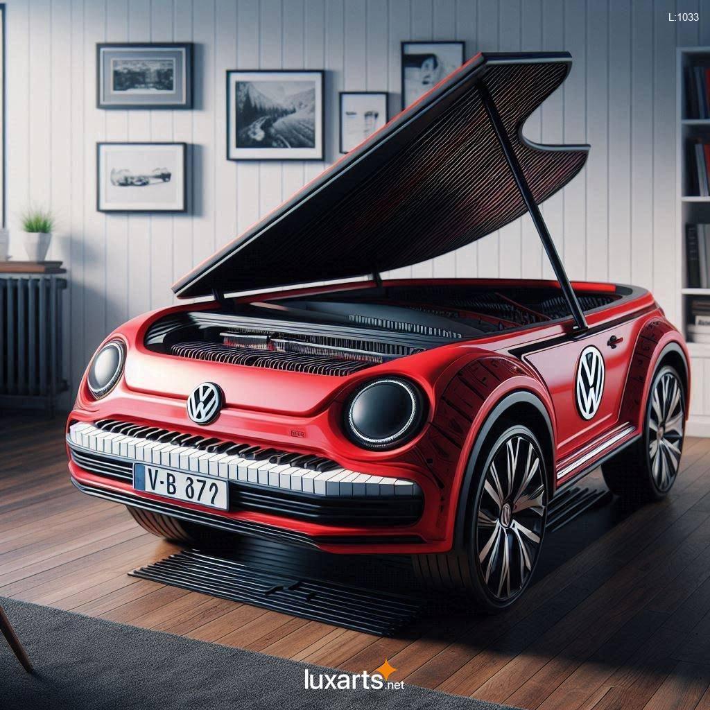 VW Bus Inspired Piano: Reimagine Music with a Touch of Retro Flair vw bus inspired piano 12