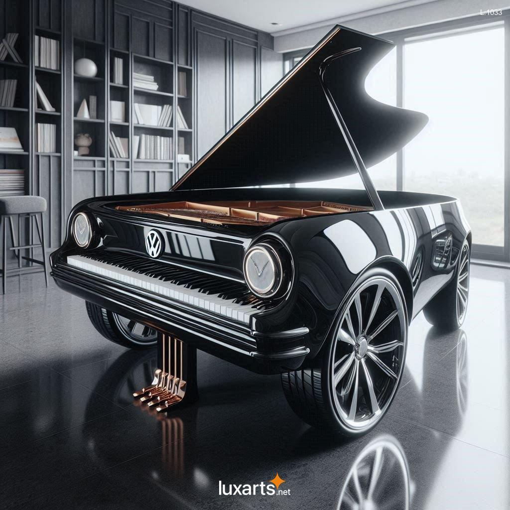 VW Bus Inspired Piano: Reimagine Music with a Touch of Retro Flair vw bus inspired piano 2