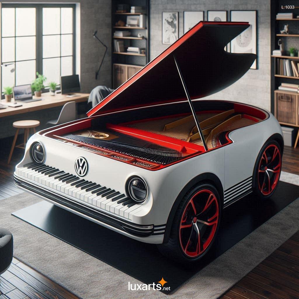 VW Bus Inspired Piano: Reimagine Music with a Touch of Retro Flair vw bus inspired piano 3