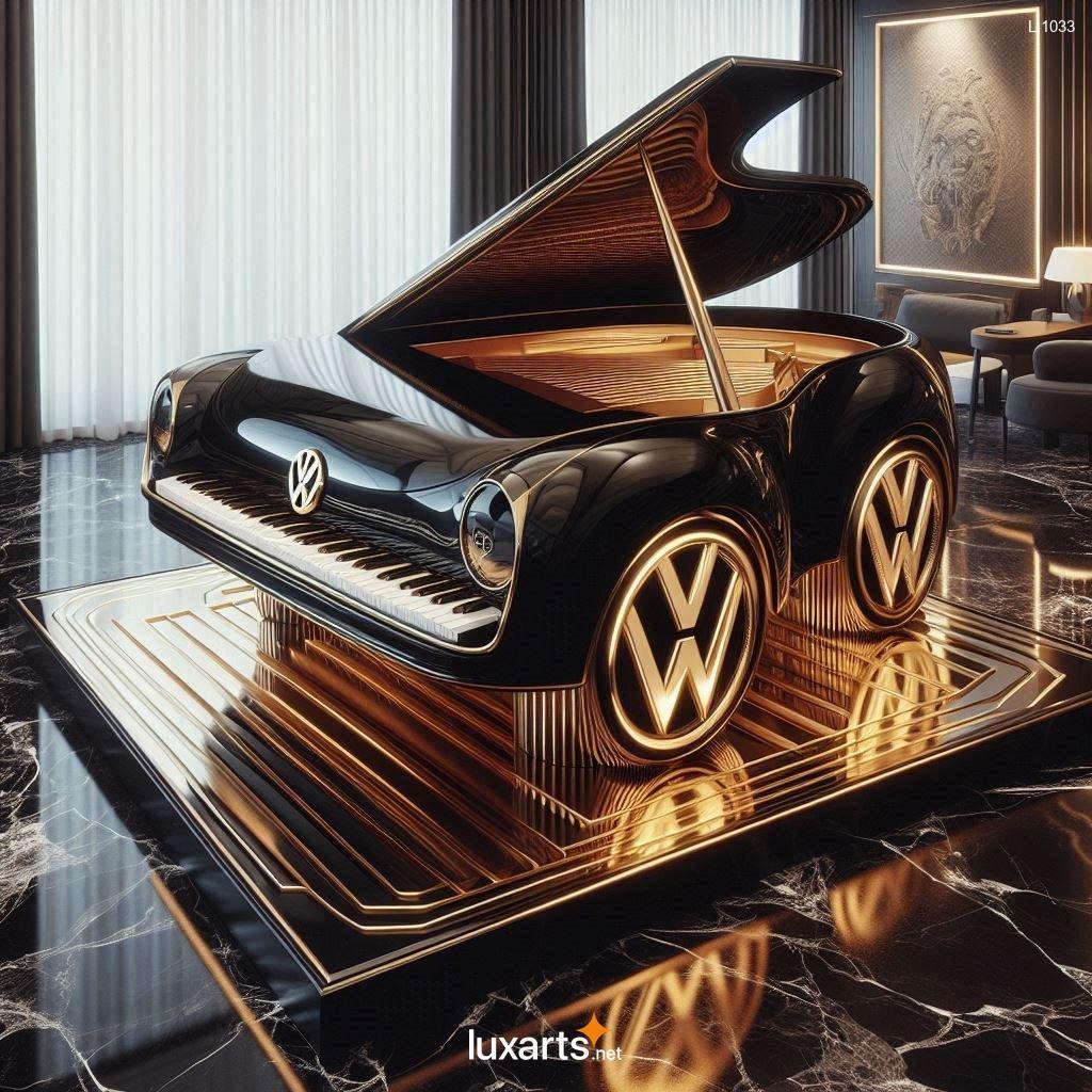 VW Bus Inspired Piano: Reimagine Music with a Touch of Retro Flair vw bus inspired piano 4