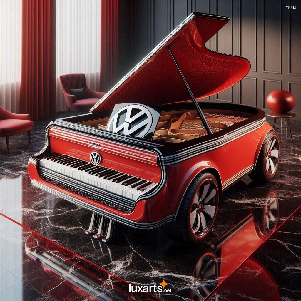 VW Bus Inspired Piano: Reimagine Music with a Touch of Retro Flair vw bus inspired piano 6