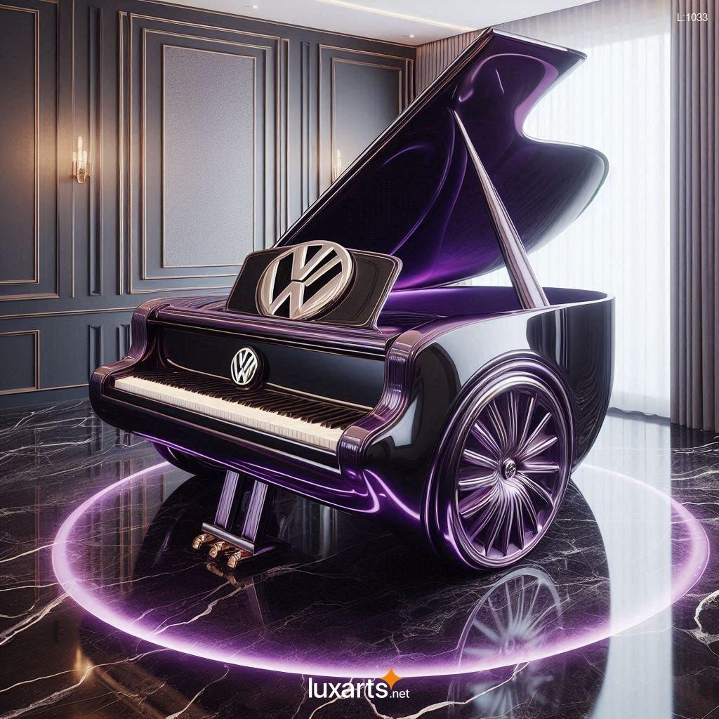 VW Bus Inspired Piano: Reimagine Music with a Touch of Retro Flair vw bus inspired piano 9