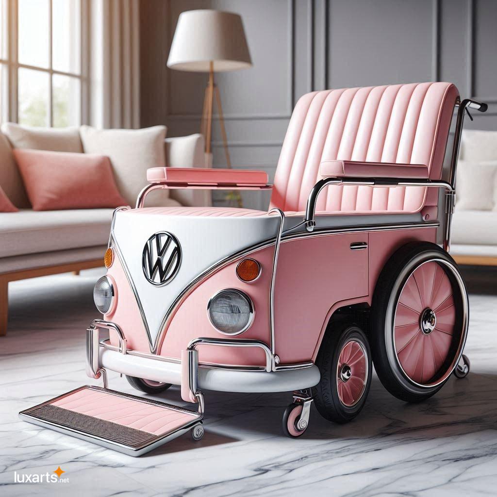 VW Bus Inspired Wheelchair: A Fusion of Retro Design and Modern Functionality vw bus inspired wheelchair 1