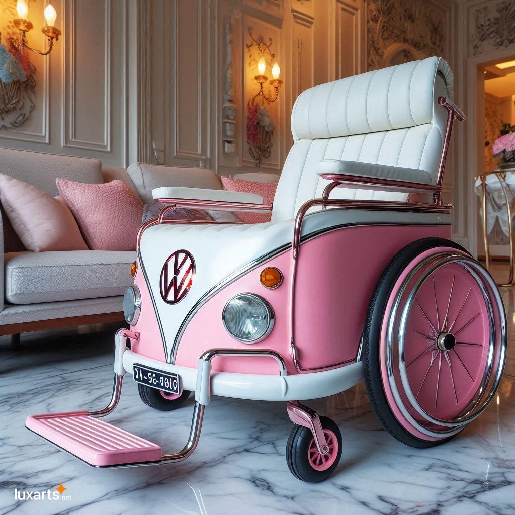 VW Bus Inspired Wheelchair: A Fusion of Retro Design and Modern Functionality vw bus inspired wheelchair 2