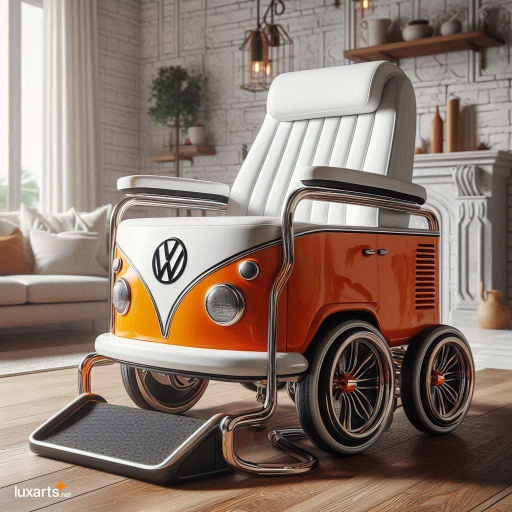VW Bus Inspired Wheelchair: A Fusion of Retro Design and Modern Functionality vw bus inspired wheelchair 7