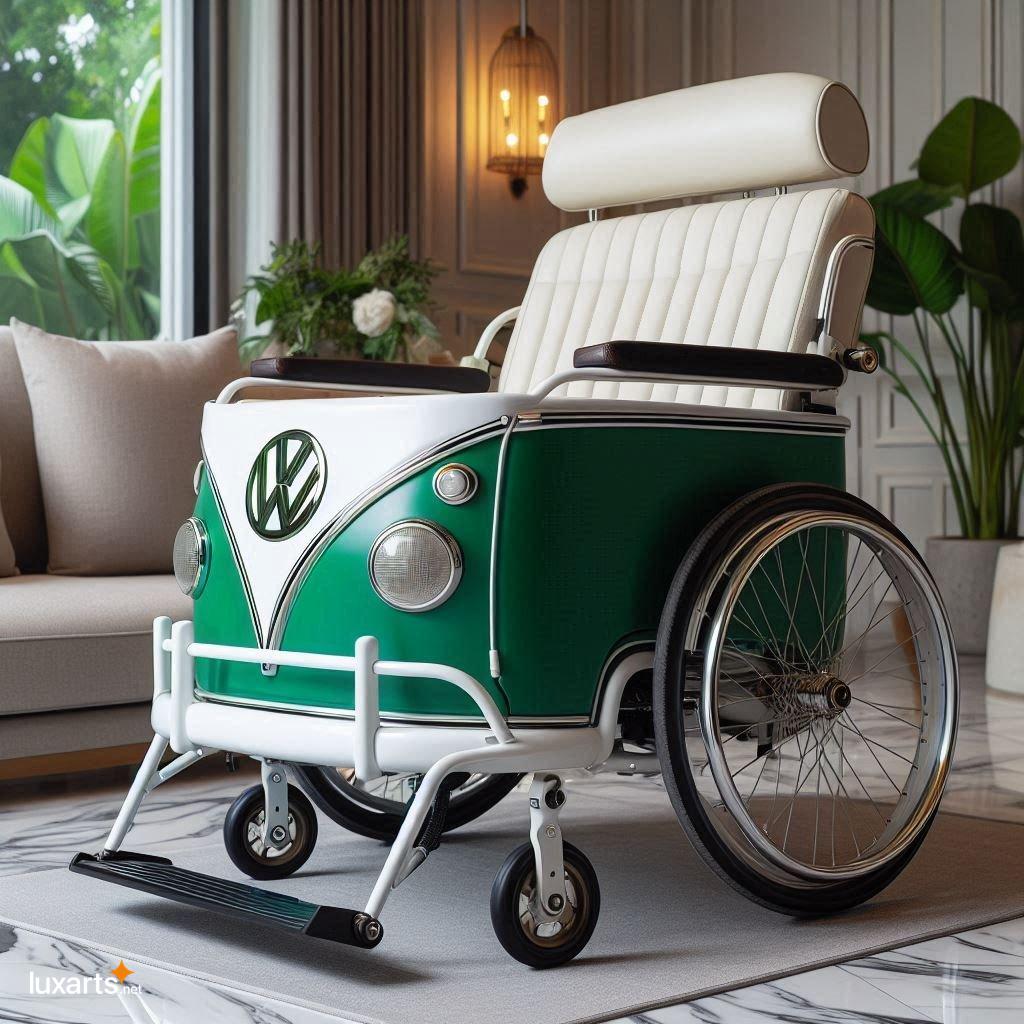 VW Bus Inspired Wheelchair: A Fusion of Retro Design and Modern Functionality vw bus inspired wheelchair 8