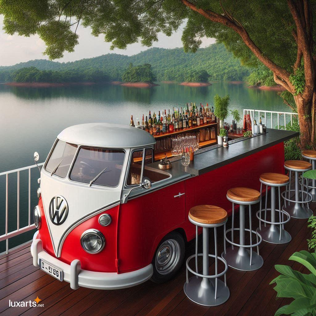 Unleash Your Inner Hippie with a Vintage Volkswagen Bus Outdoor Bar Table vw bus outdoor bar table 10