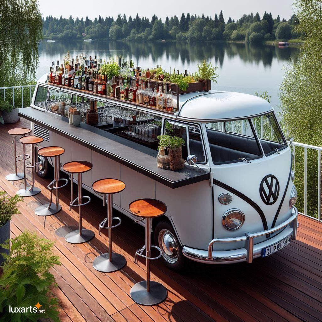 Unleash Your Inner Hippie with a Vintage Volkswagen Bus Outdoor Bar Table vw bus outdoor bar table 6