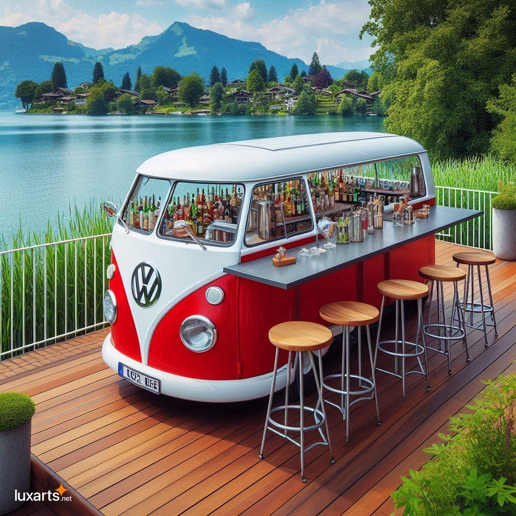 Unleash Your Inner Hippie with a Vintage Volkswagen Bus Outdoor Bar Table vw bus outdoor bar table 7