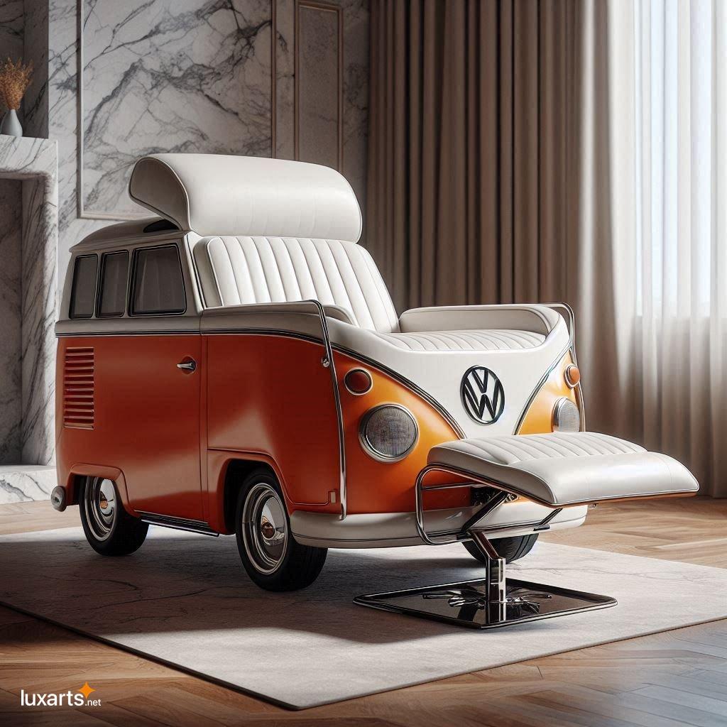 VW Bus Shaped Recliners: A Quirky Furniture Piece for Your Home vw bus recliners chair 6