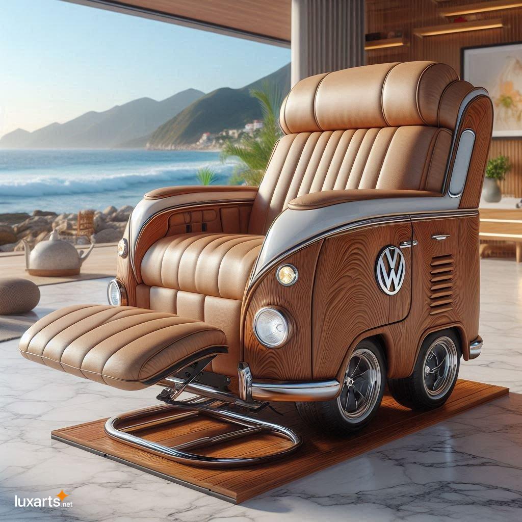 VW Bus Shaped Recliners: A Quirky Furniture Piece for Your Home vw bus recliners chair 7