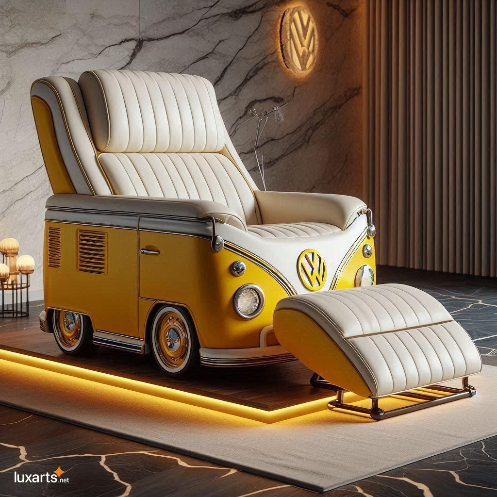 VW Bus Shaped Recliners: A Quirky Furniture Piece for Your Home vw bus recliners chair 9