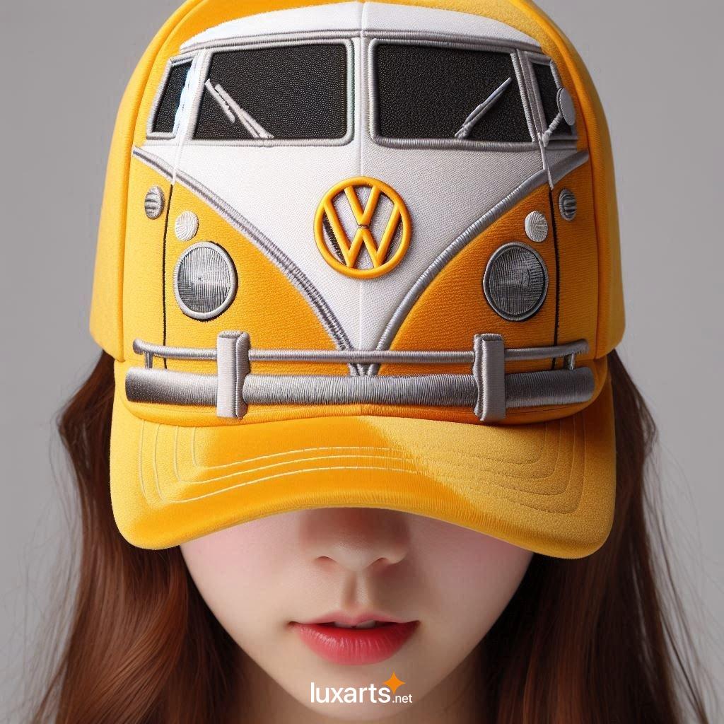 VW Bus Shaped Baseball Cap: The Perfect Gift for Van Lifers and Retro Enthusiasts vw bus shaped baseball cap 4