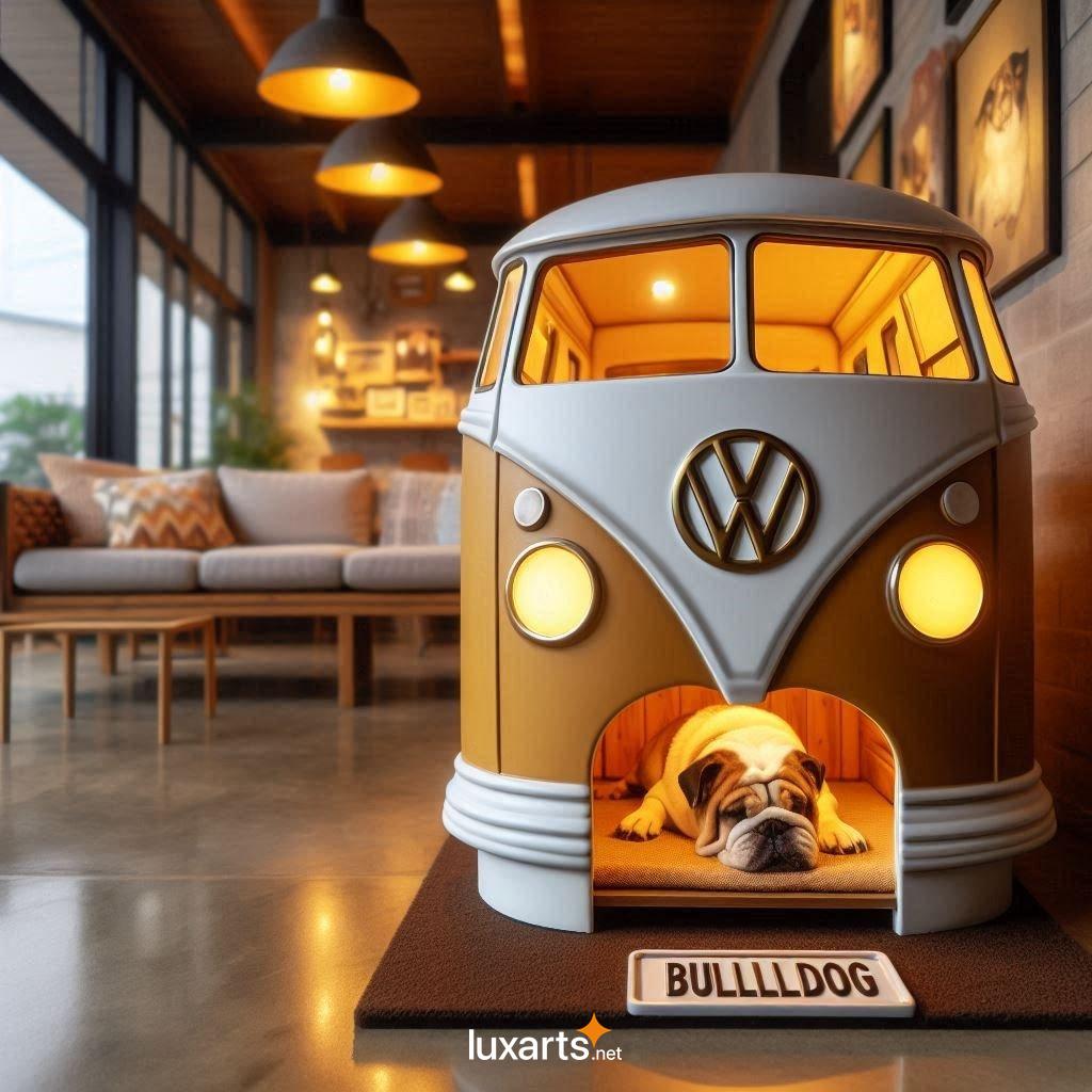 VW Bus Shaped Dog House: Unleash Your Pet's Inner Hippie vw bus shaped dog house 12