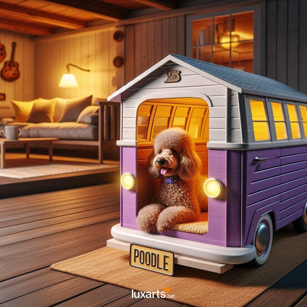 VW Bus Shaped Dog House: Unleash Your Pet's Inner Hippie vw bus shaped dog house 3