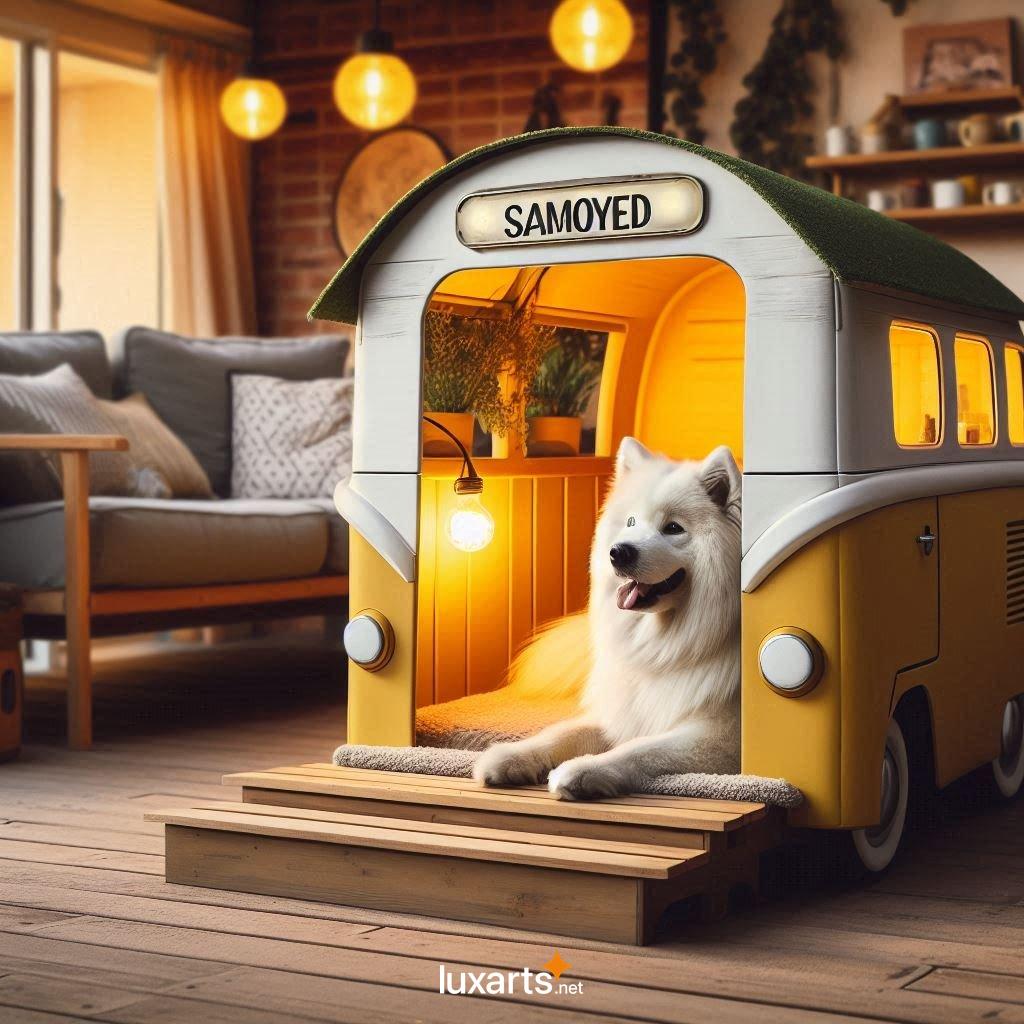VW Bus Shaped Dog House: Unleash Your Pet's Inner Hippie vw bus shaped dog house 5