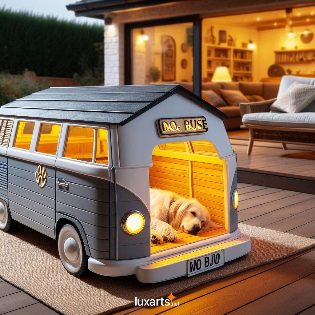 VW Bus Shaped Dog House: Unleash Your Pet's Inner Hippie vw bus shaped dog house 8
