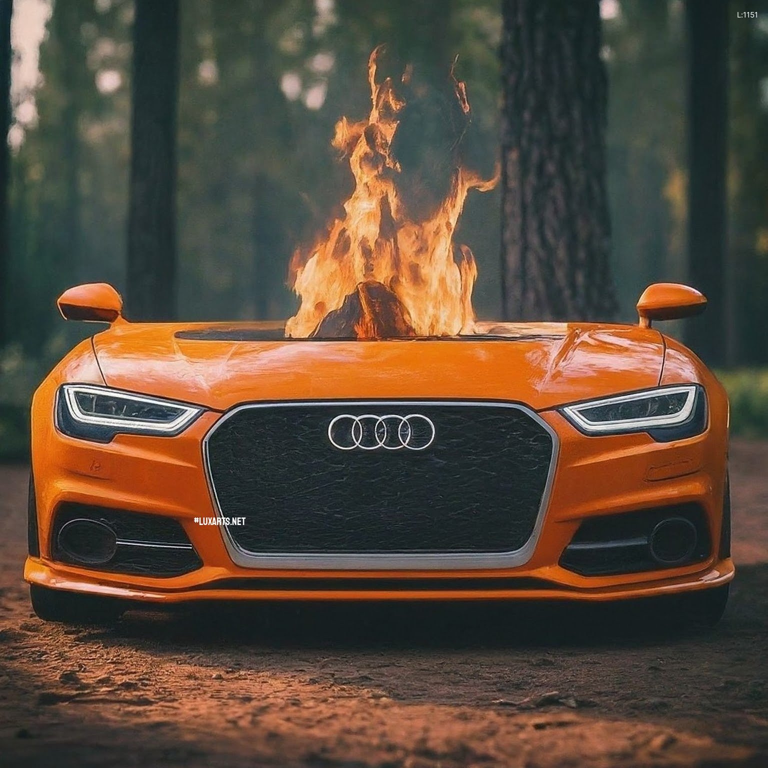 Elevate Your Outdoor Space with Audi-Inspired Fire Pits: A Fusion of Design and Innovation audi inspired fire pits 1