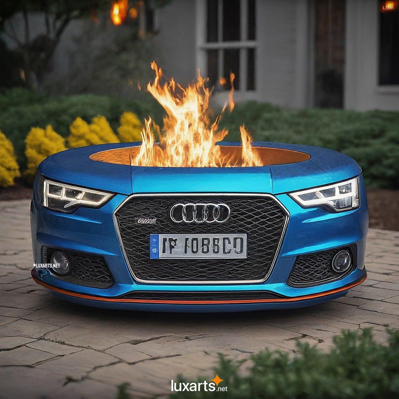 Elevate Your Outdoor Space with Audi-Inspired Fire Pits: A Fusion of Design and Innovation audi inspired fire pits 10