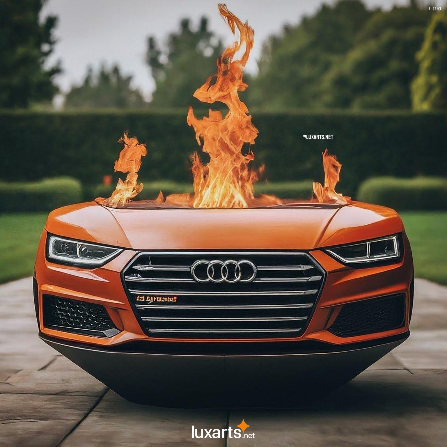 Elevate Your Outdoor Space with Audi-Inspired Fire Pits: A Fusion of Design and Innovation audi inspired fire pits 3