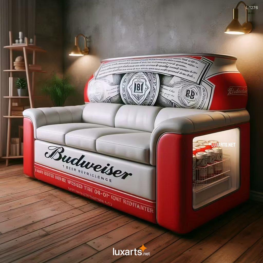 Elevate Your Living Space with a Budweiser Inspired Sofa budweiser sofa 2