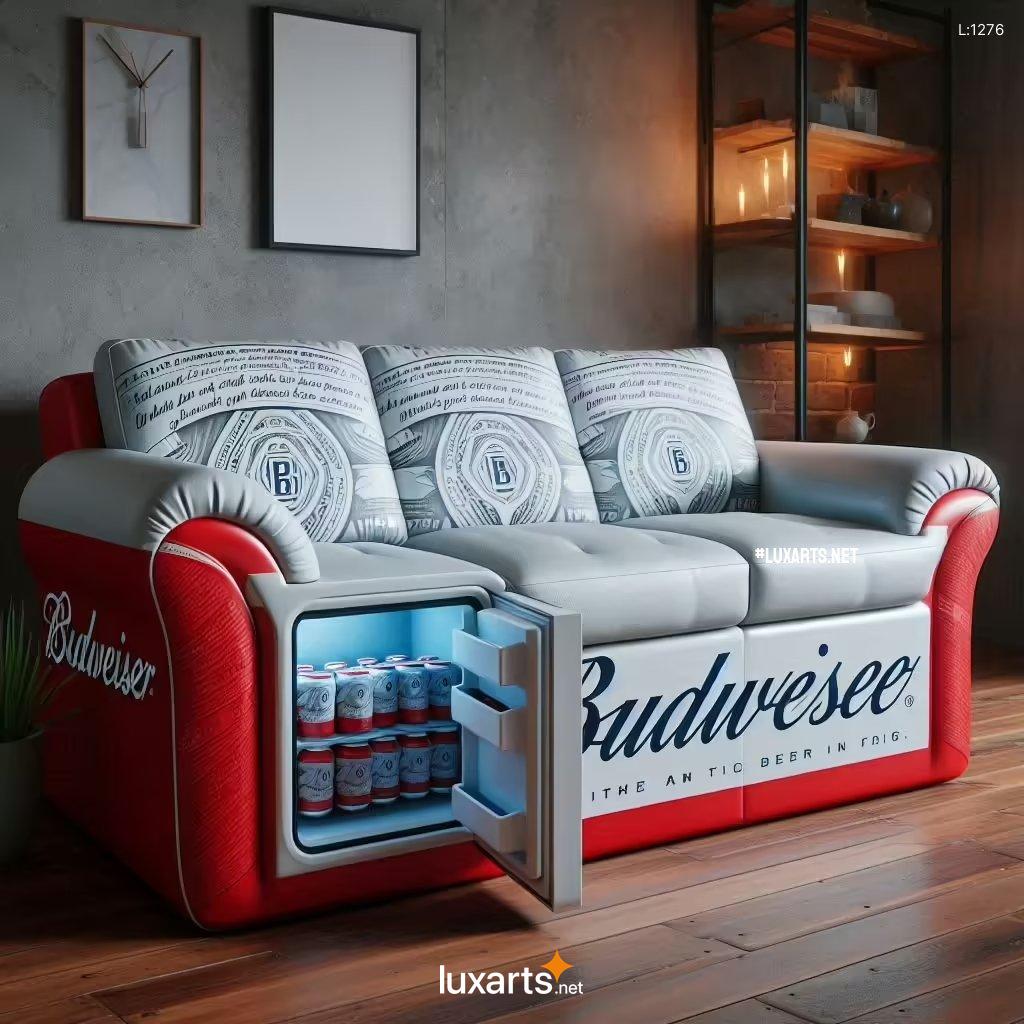 Elevate Your Living Space with a Budweiser Inspired Sofa budweiser sofa 4