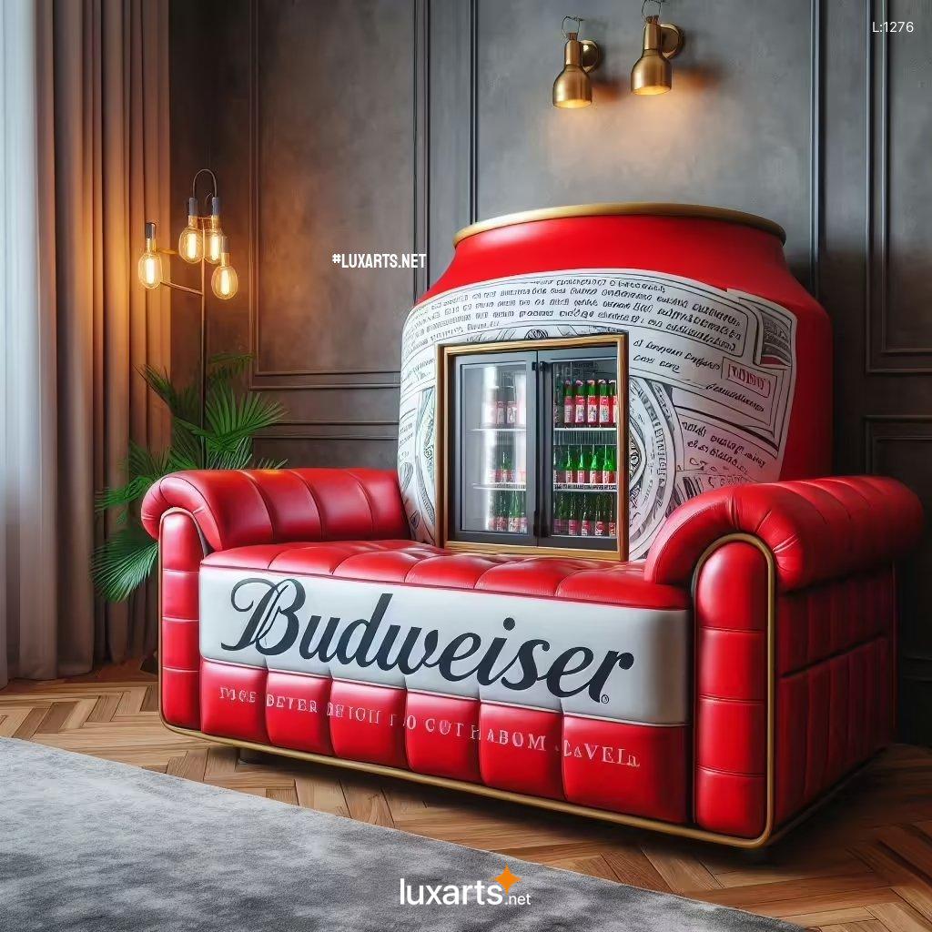 Elevate Your Living Space with a Budweiser Inspired Sofa budweiser sofa 5