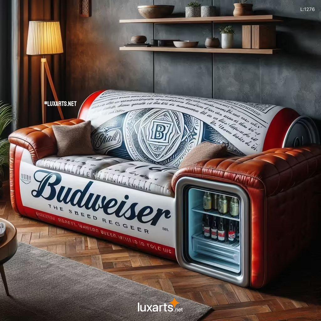 Elevate Your Living Space with a Budweiser Inspired Sofa budweiser sofa 6