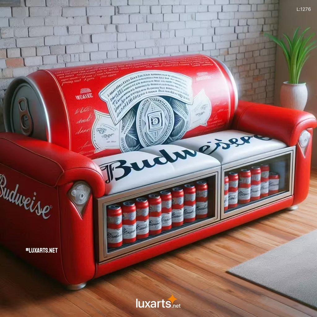 Elevate Your Living Space with a Budweiser Inspired Sofa budweiser sofa 7