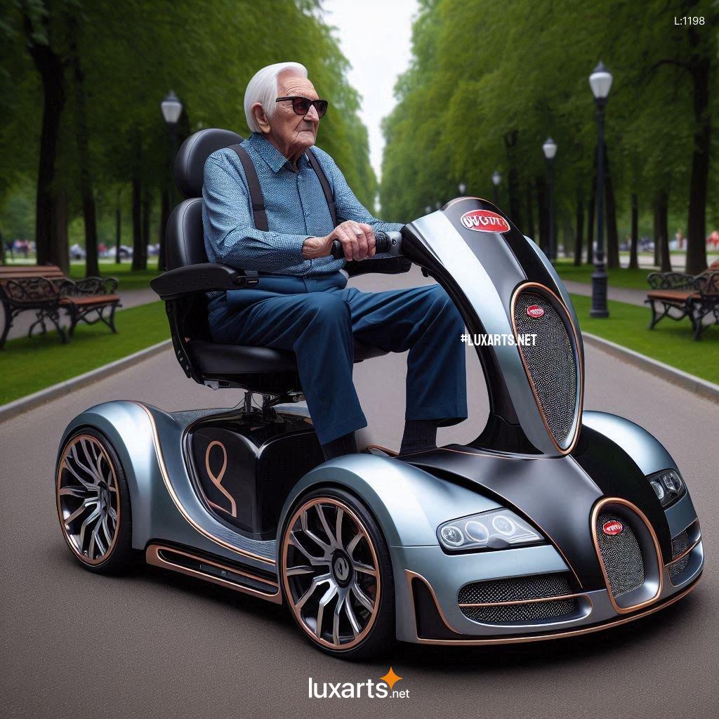 Bugatti Inspired Mobility Scooter: Elevate Senior Mobility bugatti shaped mobility scooter 2