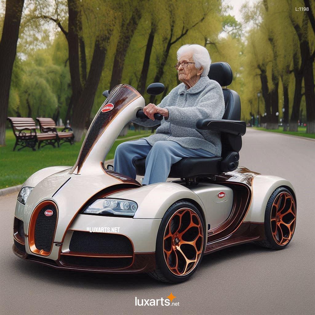 Bugatti Inspired Mobility Scooter: Elevate Senior Mobility bugatti shaped mobility scooter 7