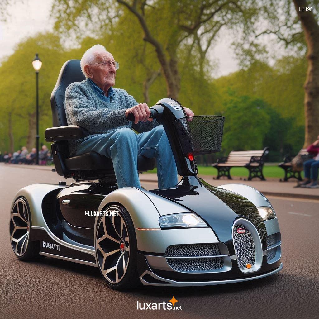 Bugatti Inspired Mobility Scooter: Elevate Senior Mobility bugatti shaped mobility scooter 9