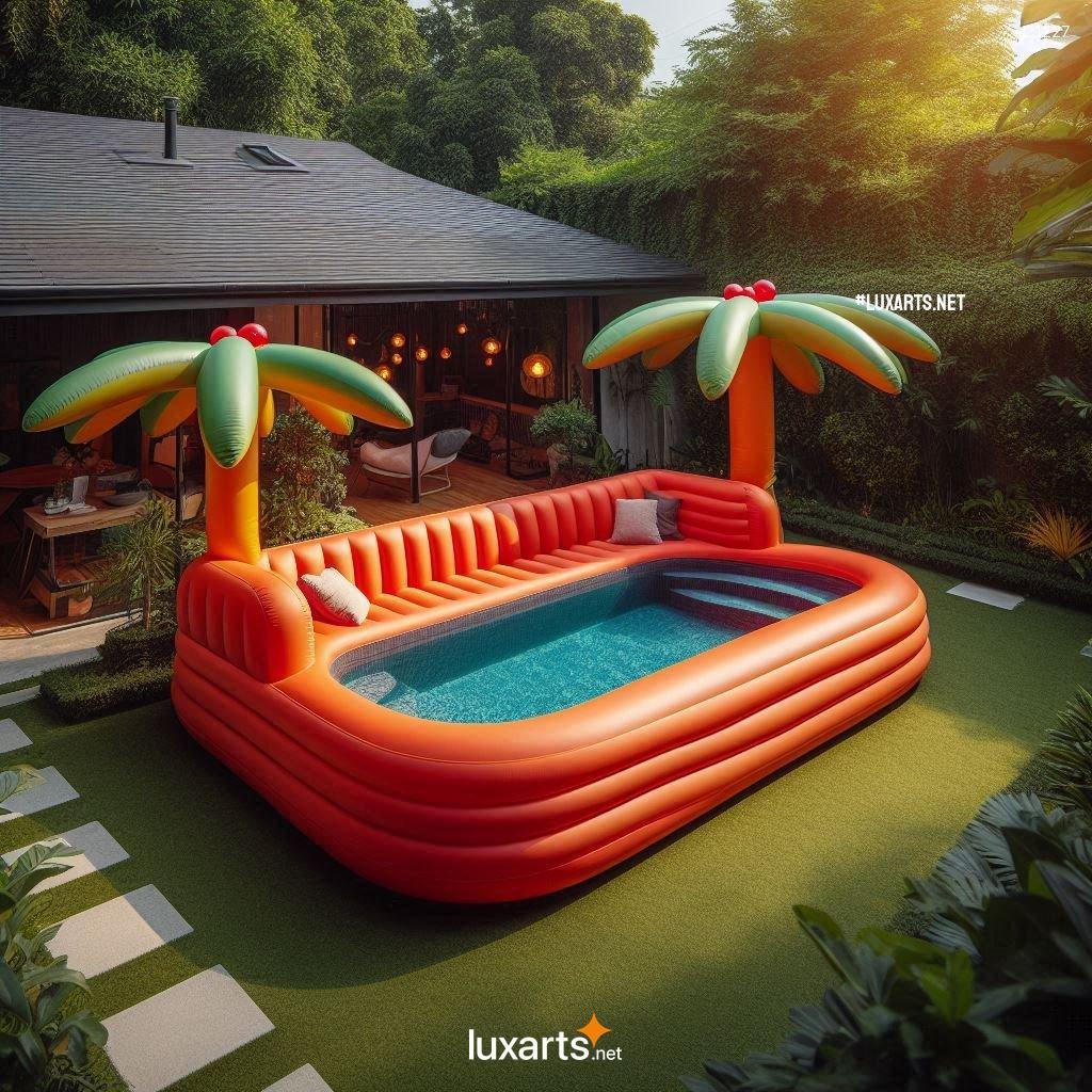 Creative Giant Inflatable Sofa Pools: Elevate Your Pool Experience giant inflatable sofa pools 12