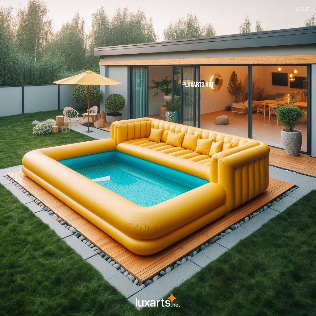 Creative Giant Inflatable Sofa Pools: Elevate Your Pool Experience giant inflatable sofa pools 9