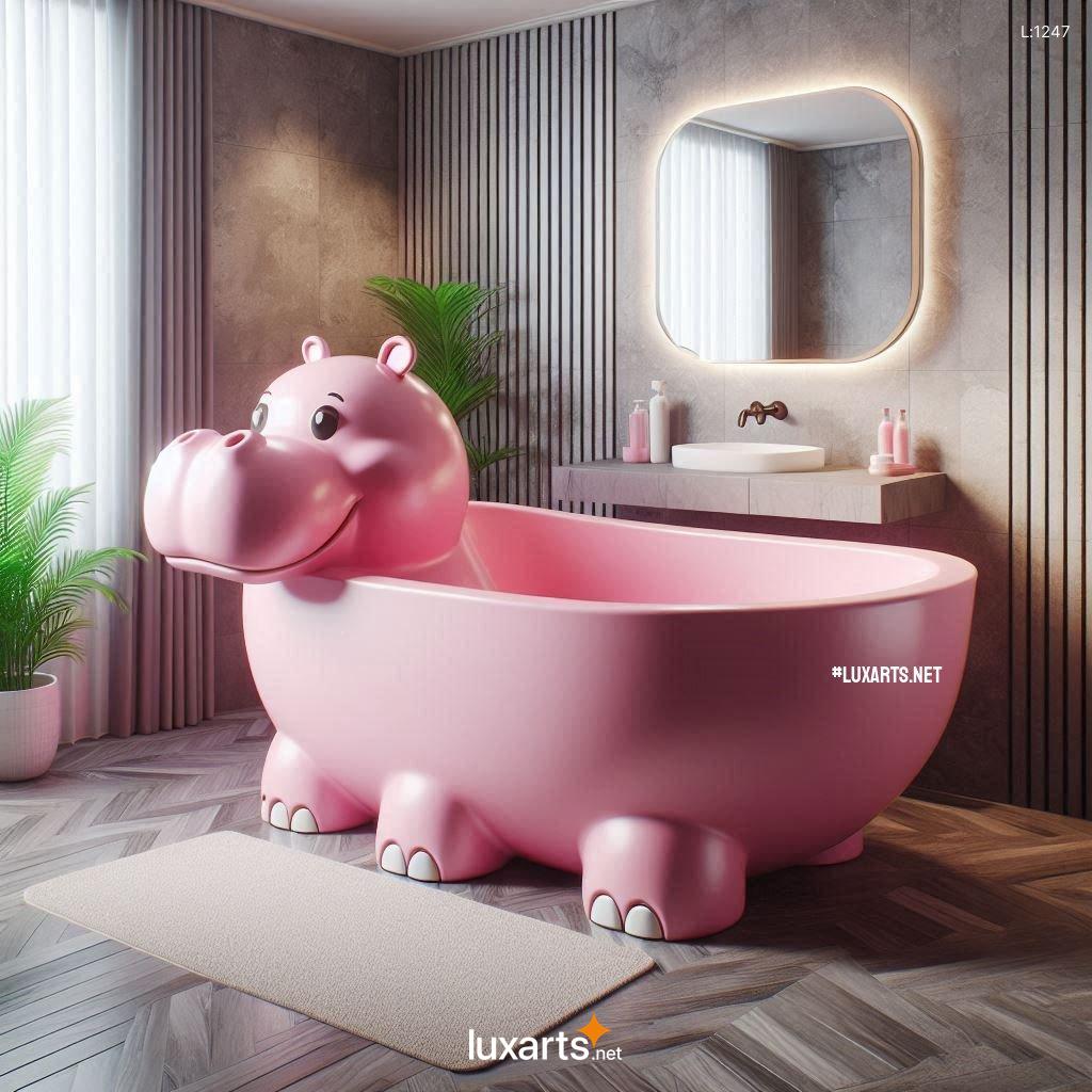 Unleash the Playfulness with Hippo-Shaped Bathtubs for Kids hippo bathtubs 2
