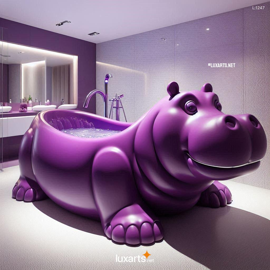 Unleash the Playfulness with Hippo-Shaped Bathtubs for Kids hippo bathtubs 5