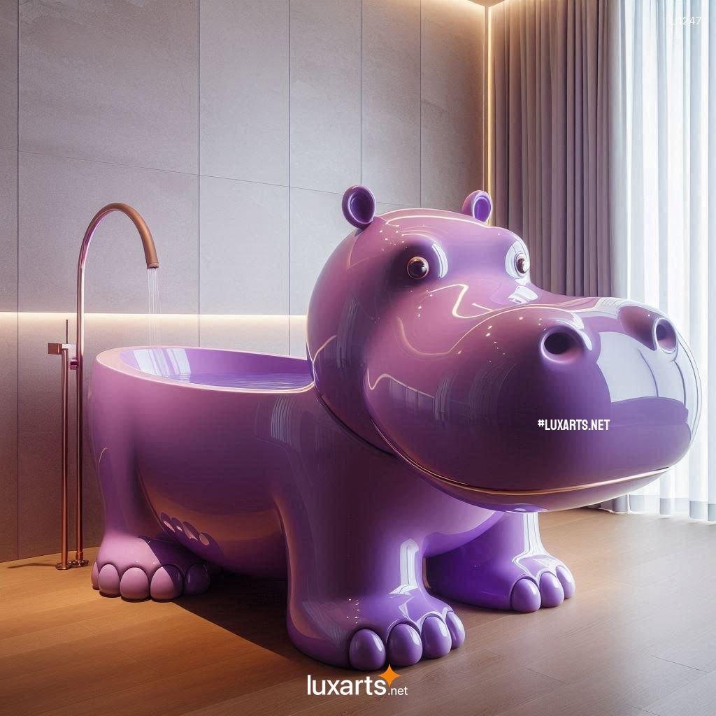 Unleash the Playfulness with Hippo-Shaped Bathtubs for Kids hippo bathtubs 6