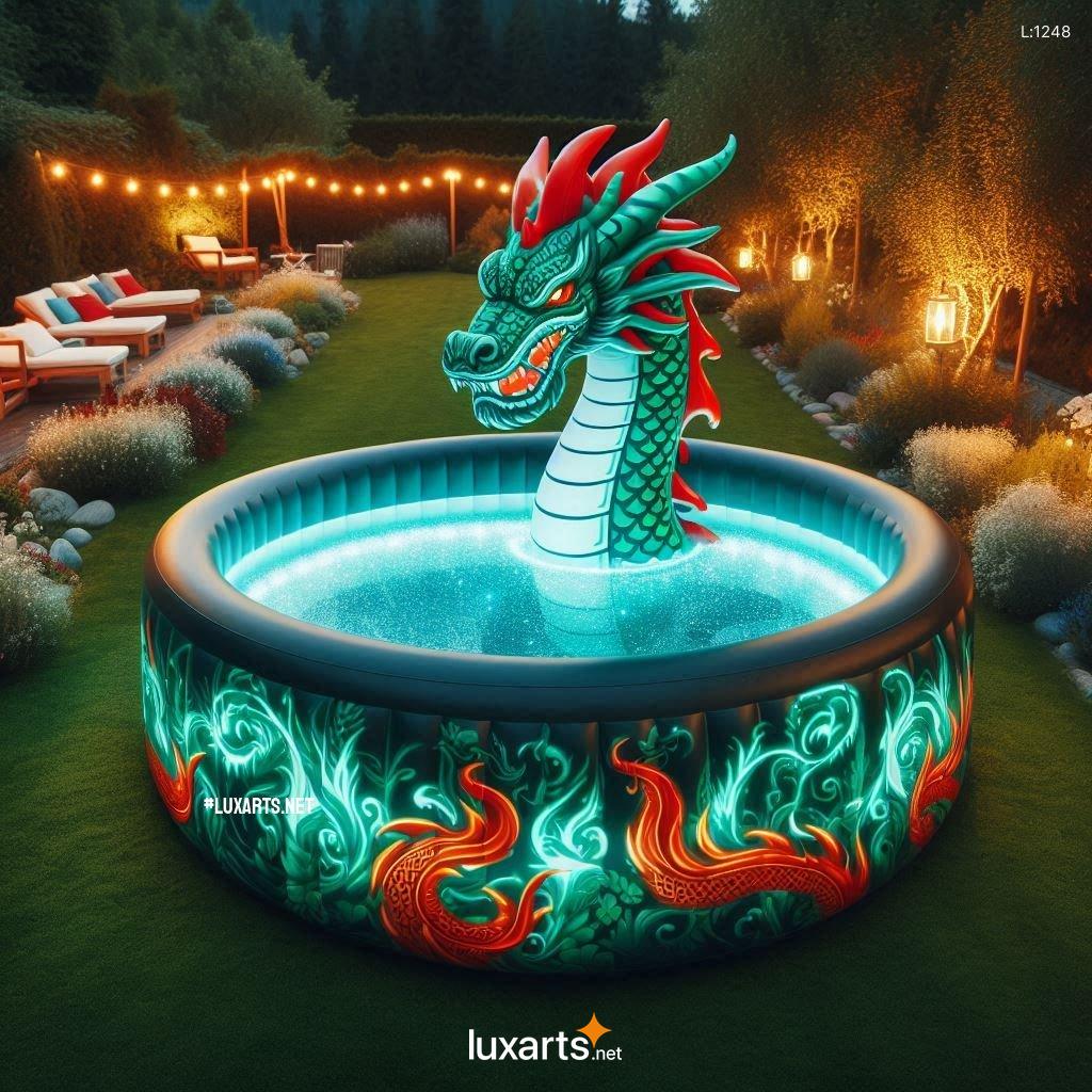 Unwind in Style: Unwind in Style with a Majestic Inflatable Dragon Hot Tub inflatable dragon hot tub 11