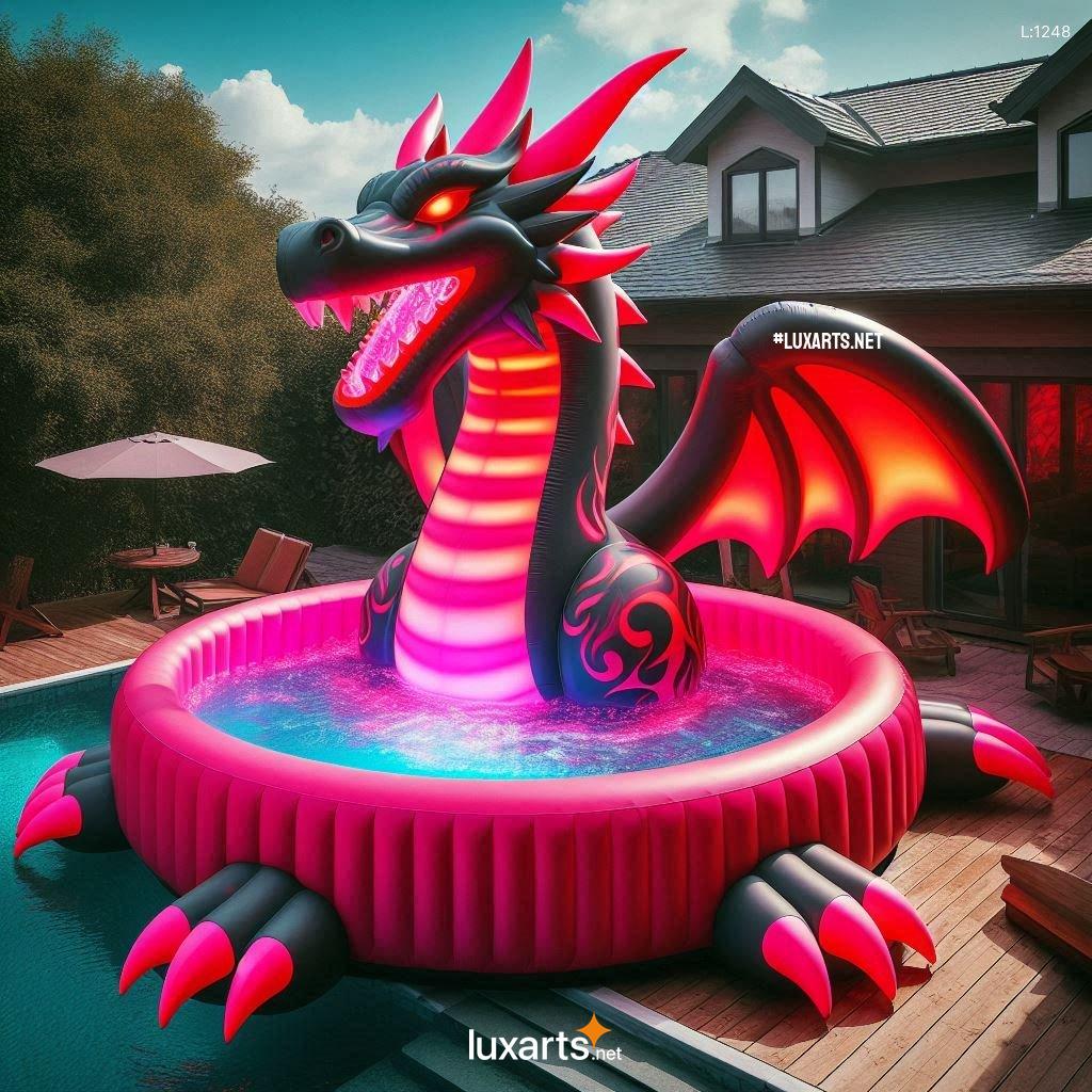 Unwind in Style: Unwind in Style with a Majestic Inflatable Dragon Hot Tub inflatable dragon hot tub 2