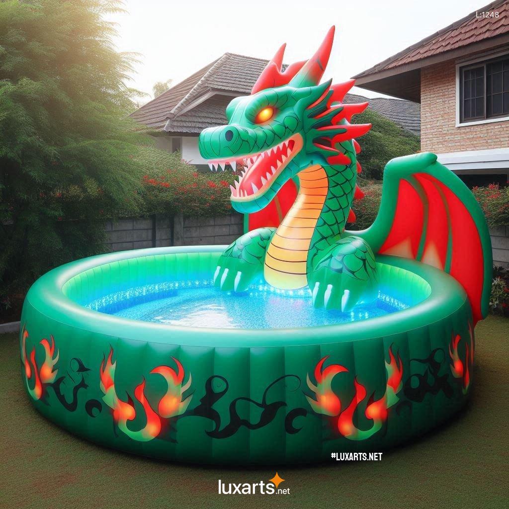 Unwind in Style: Unwind in Style with a Majestic Inflatable Dragon Hot Tub inflatable dragon hot tub 4