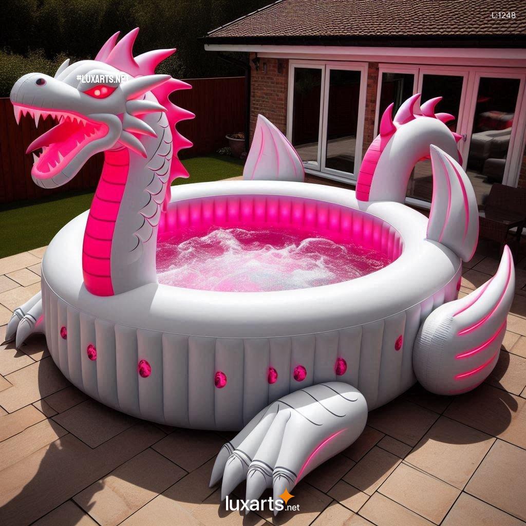 Unwind in Style: Unwind in Style with a Majestic Inflatable Dragon Hot Tub inflatable dragon hot tub 5